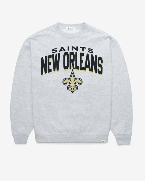 NEW ORLEANS SAINTS CAMPUS ARCH CLOUD '47 OVERSIZED CREW WOMENS