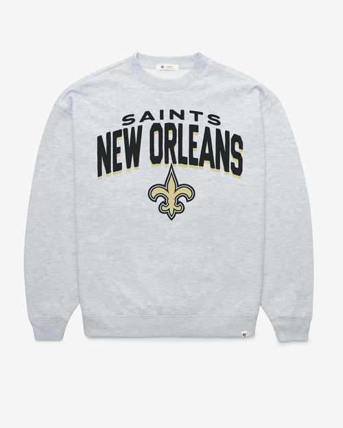 NEW ORLEANS SAINTS CAMPUS ARCH CLOUD '47 OVERSIZED CREW WOMENS