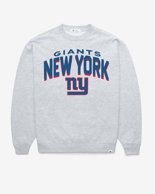 NEW YORK GIANTS CAMPUS ARCH CLOUD '47 OVERSIZED CREW WOMENS