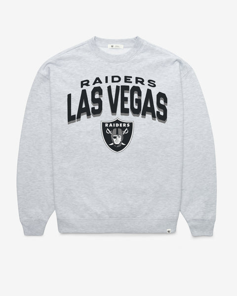 LAS VEGAS RAIDERS CAMPUS ARCH CLOUD '47 OVERSIZED CREW WOMENS