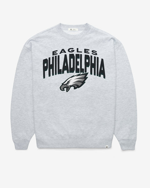 PHILADELPHIA EAGLES CAMPUS ARCH CLOUD '47 OVERSIZED CREW WOMENS