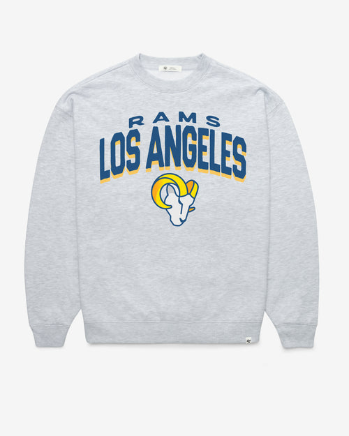 LOS ANGELES RAMS CAMPUS ARCH CLOUD '47 OVERSIZED CREW WOMENS
