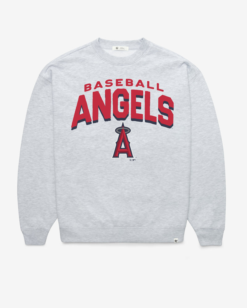 LOS ANGELES ANGELS CAMPUS ARCH CLOUD '47 OVERSIZED CREW WOMENS