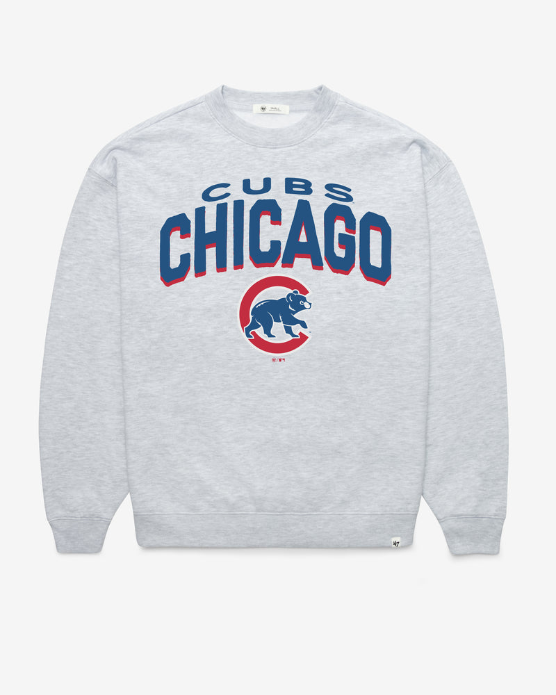 CHICAGO CUBS CAMPUS ARCH CLOUD '47 OVERSIZED CREW WOMENS