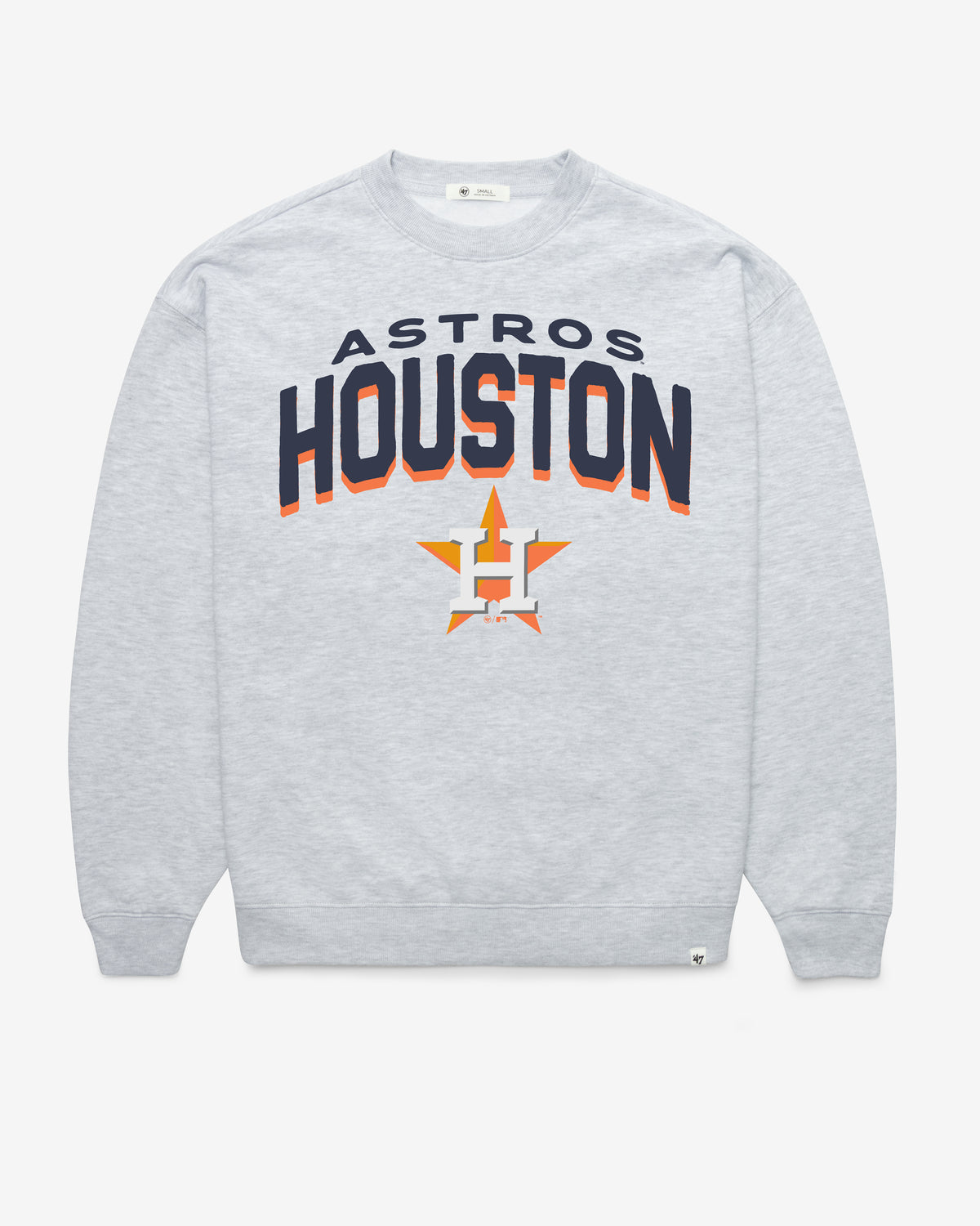 HOUSTON ASTROS CAMPUS ARCH CLOUD '47 OVERSIZED CREW WOMENS