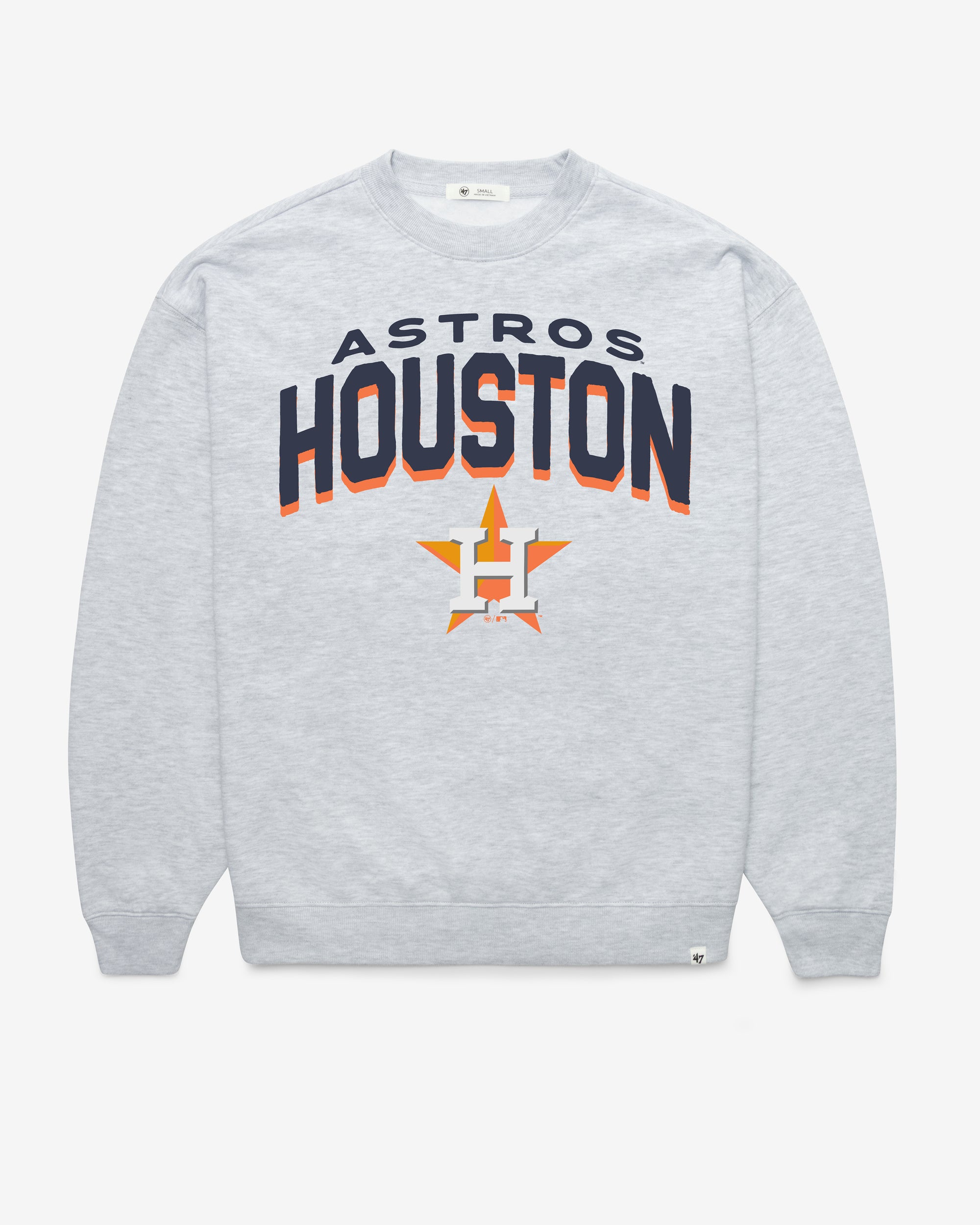 HOUSTON ASTROS CAMPUS ARCH CLOUD '47 OVERSIZED CREW WOMENS