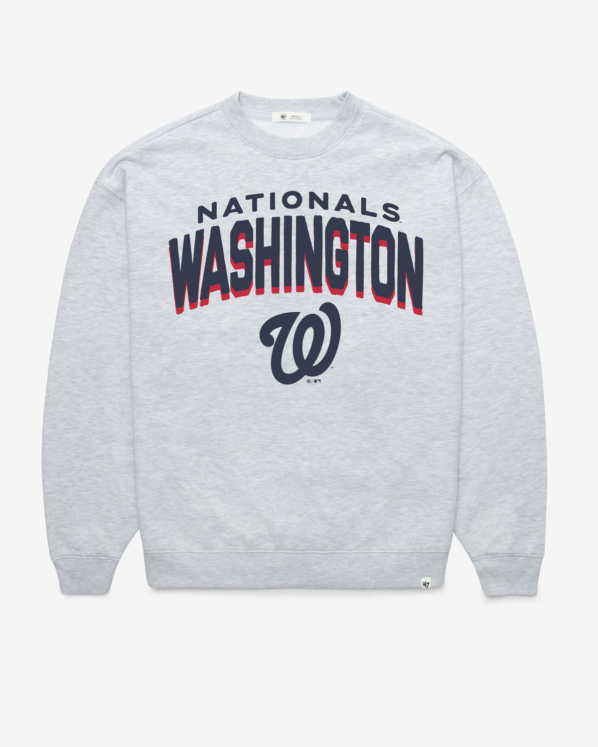 WASHINGTON NATIONALS CAMPUS ARCH CLOUD '47 OVERSIZED CREW WOMENS