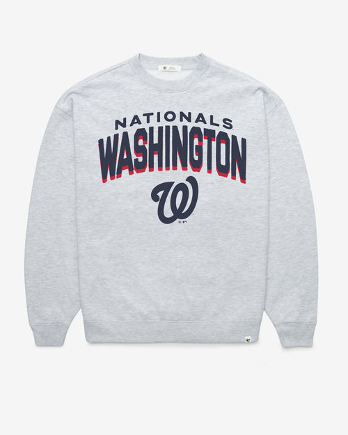 WASHINGTON NATIONALS CAMPUS ARCH CLOUD '47 OVERSIZED CREW WOMENS