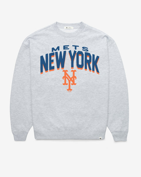 NEW YORK METS CAMPUS ARCH CLOUD '47 OVERSIZED CREW WOMENS