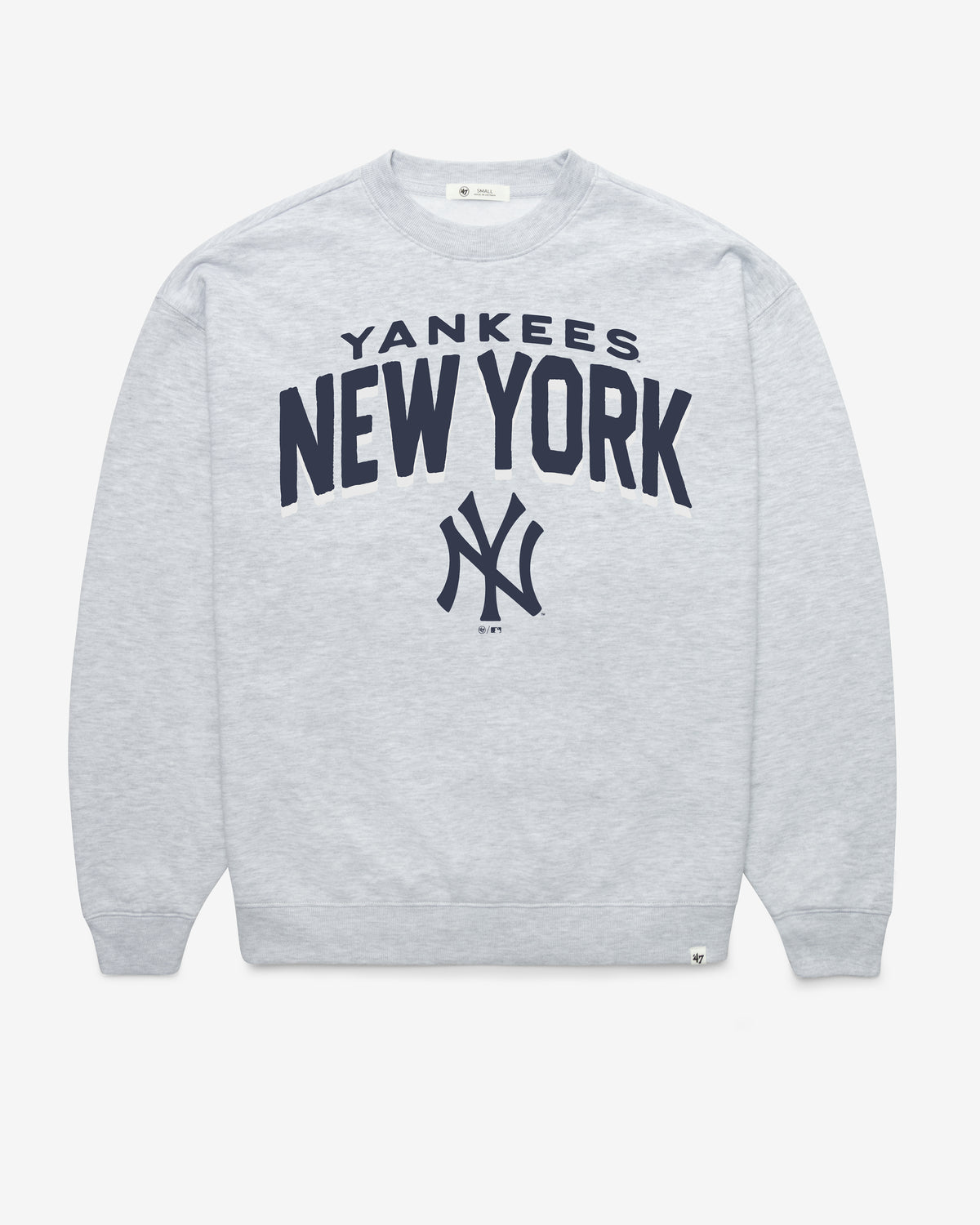 NEW YORK YANKEES CAMPUS ARCH CLOUD '47 OVERSIZED CREW WOMENS