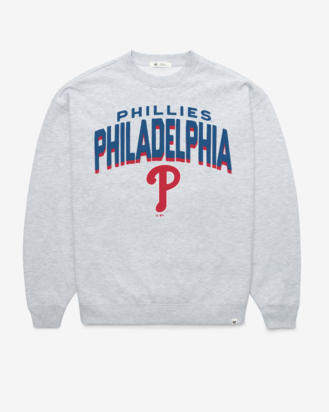 PHILADELPHIA PHILLIES CAMPUS ARCH CLOUD '47 OVERSIZED CREW WOMENS