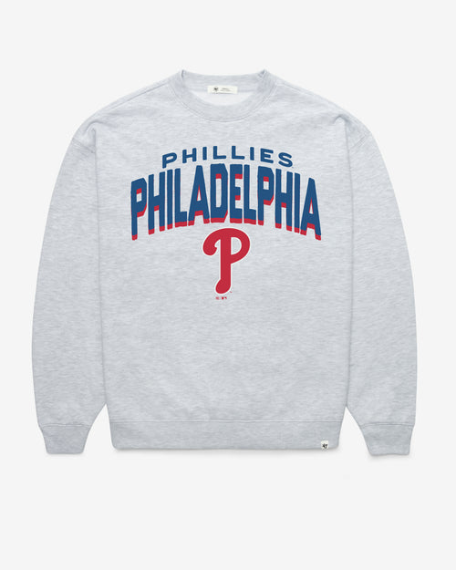 PHILADELPHIA PHILLIES CAMPUS ARCH CLOUD '47 OVERSIZED CREW WOMENS