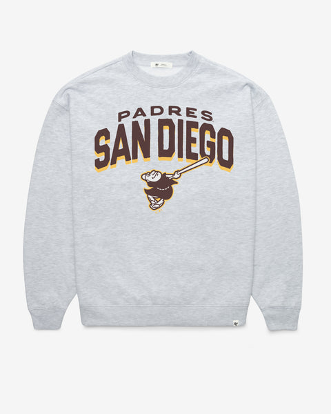SAN DIEGO PADRES CAMPUS ARCH CLOUD '47 OVERSIZED CREW WOMENS