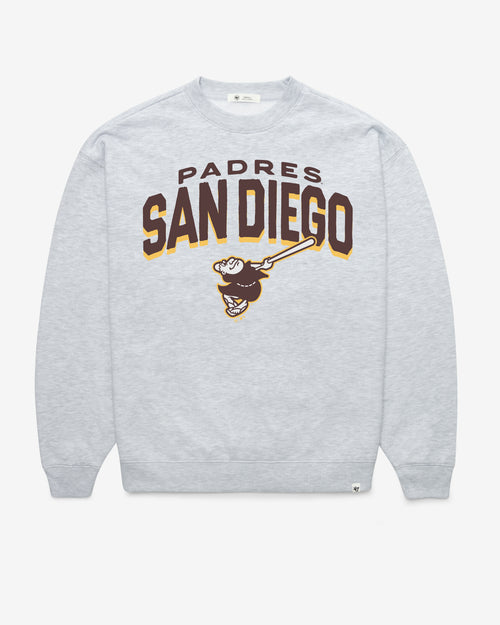 SAN DIEGO PADRES CAMPUS ARCH CLOUD '47 OVERSIZED CREW WOMENS