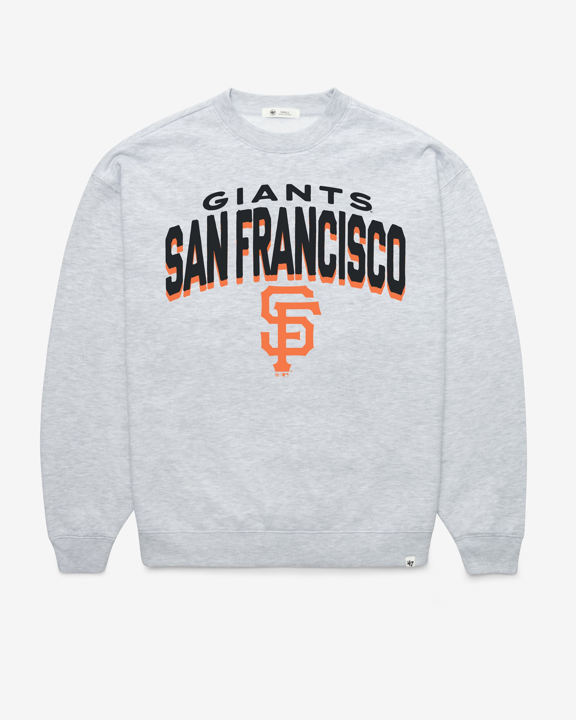 SAN FRANCISCO GIANTS CAMPUS ARCH CLOUD '47 OVERSIZED CREW WOMENS