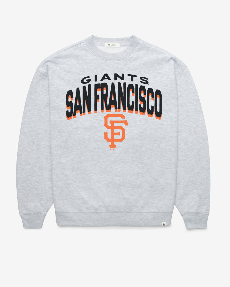 SAN FRANCISCO GIANTS CAMPUS ARCH CLOUD '47 OVERSIZED CREW WOMENS