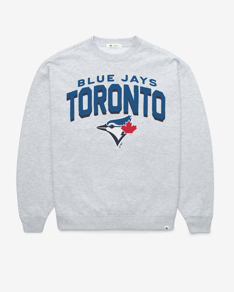 TORONTO BLUE JAYS CAMPUS ARCH CLOUD '47 OVERSIZED CREW WOMENS