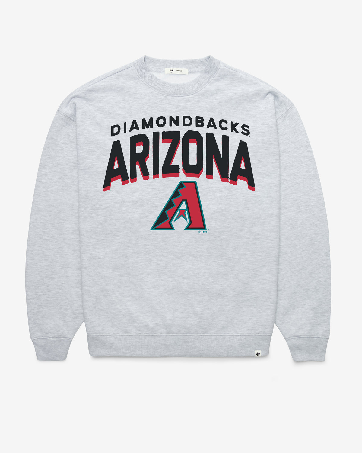 ARIZONA DIAMONDBACKS CAMPUS ARCH CLOUD '47 OVERSIZED CREW WOMENS