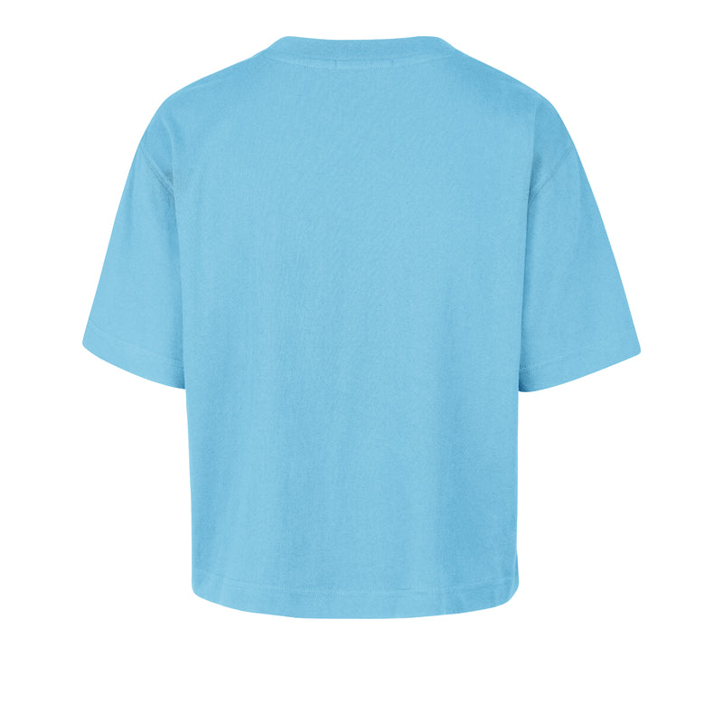 NORTH CAROLINA TAR HEELS UNC VINTAGE FIRST RANK '47 FOUNDATION CROP TEE WOMENS