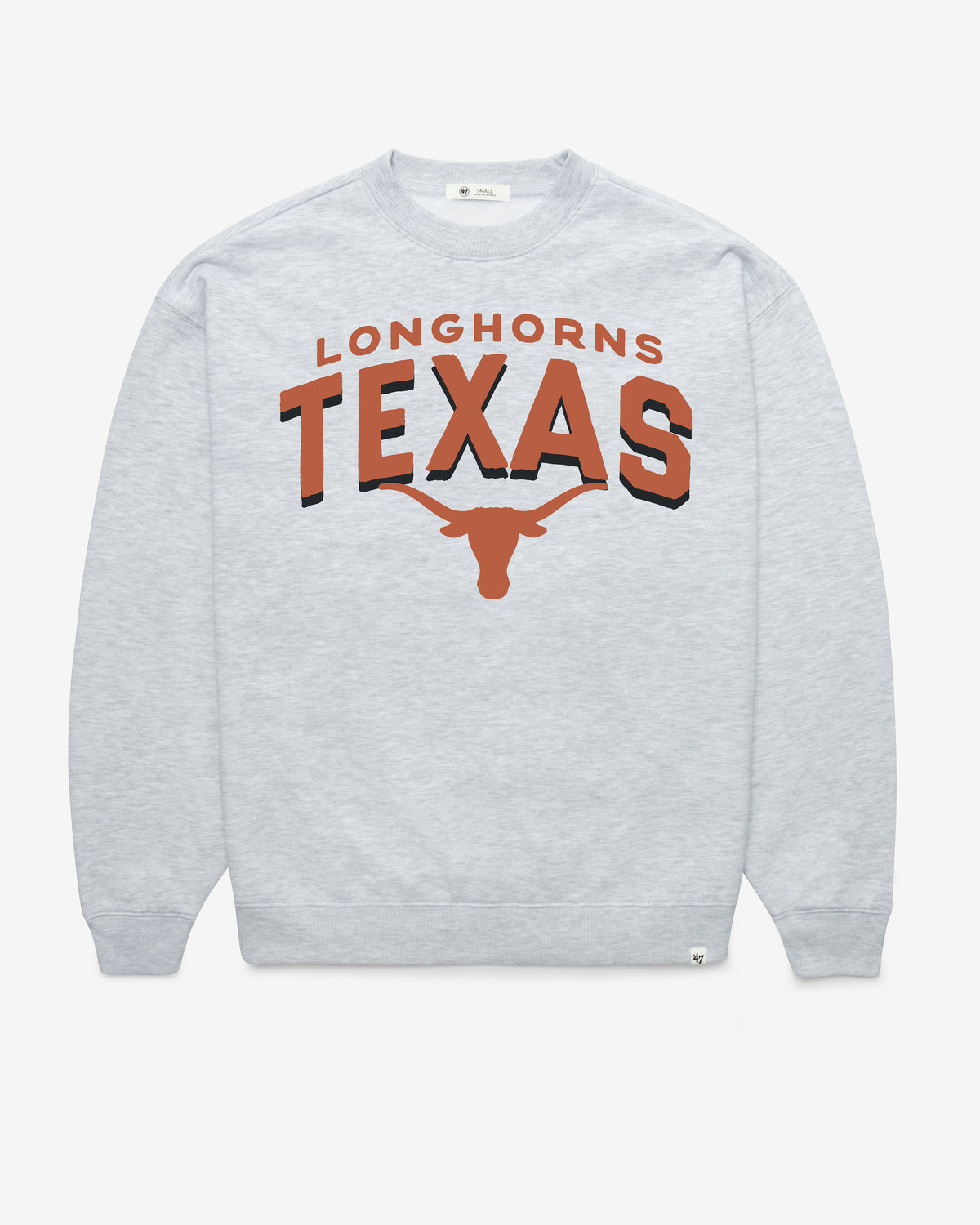 TEXAS LONGHORNS CAMPUS ARCH CLOUD '47 OVERSIZED CREW WOMENS
