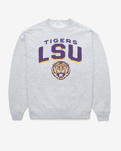 LOUISIANA STATE TIGERS LSU CAMPUS ARCH CLOUD '47 OVERSIZED CREW WOMENS