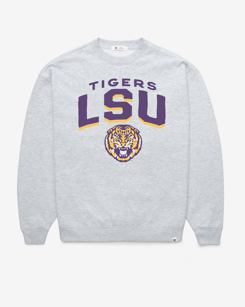 LOUISIANA STATE TIGERS LSU CAMPUS ARCH CLOUD '47 OVERSIZED CREW WOMENS