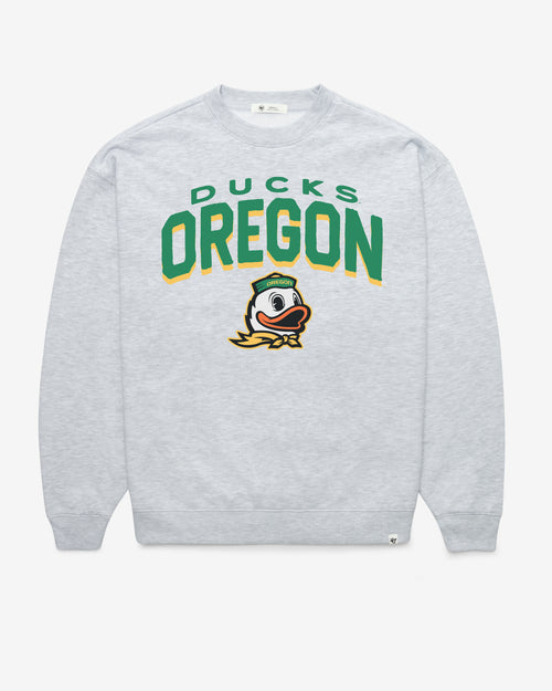 OREGON DUCKS CAMPUS ARCH CLOUD '47 OVERSIZED CREW WOMENS