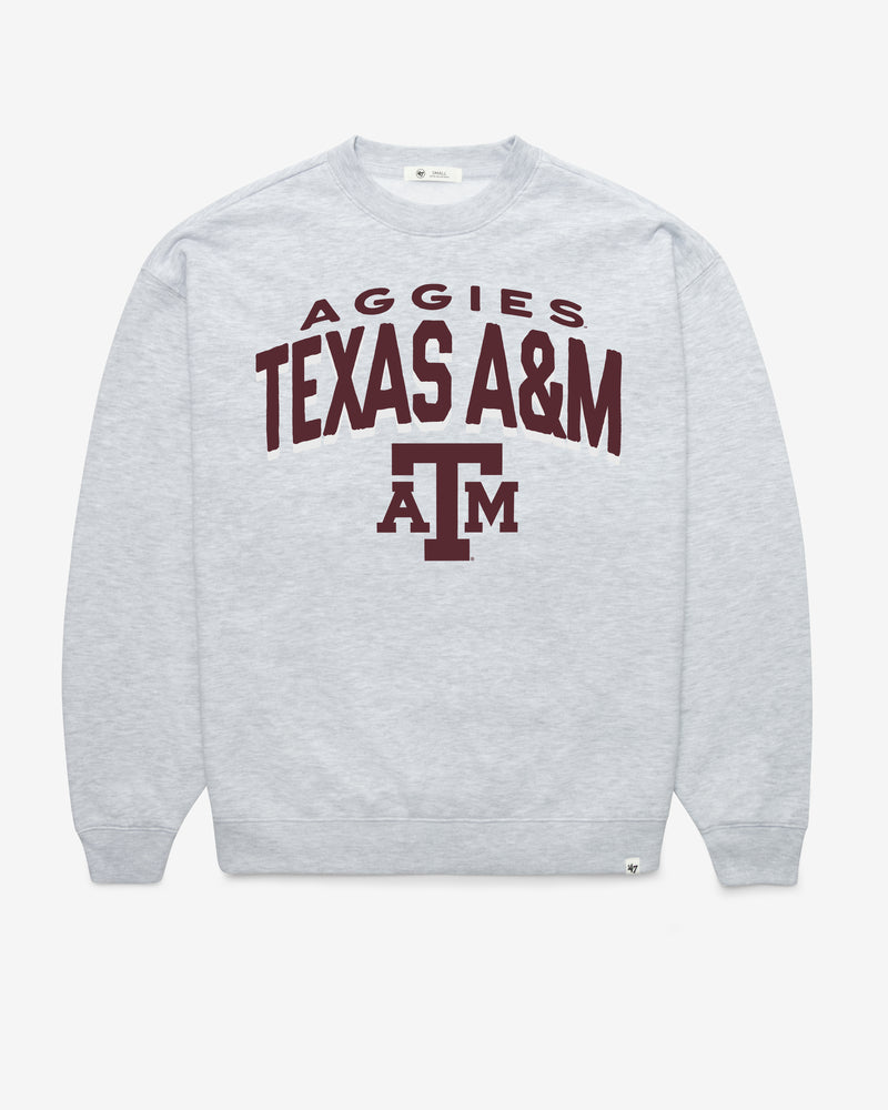 TEXAS A&M AGGIES CAMPUS ARCH CLOUD '47 OVERSIZED CREW WOMENS