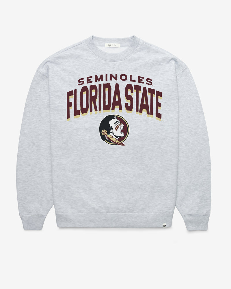 FLORIDA STATE SEMINOLES CAMPUS ARCH CLOUD '47 OVERSIZED CREW WOMENS