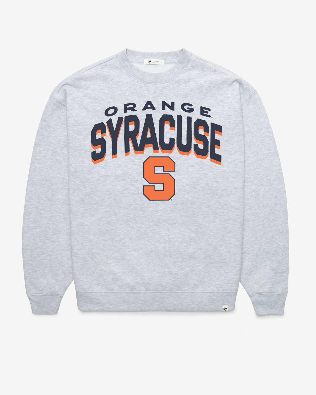 SYRACUSE ORANGE CAMPUS ARCH CLOUD '47 OVERSIZED CREW WOMENS