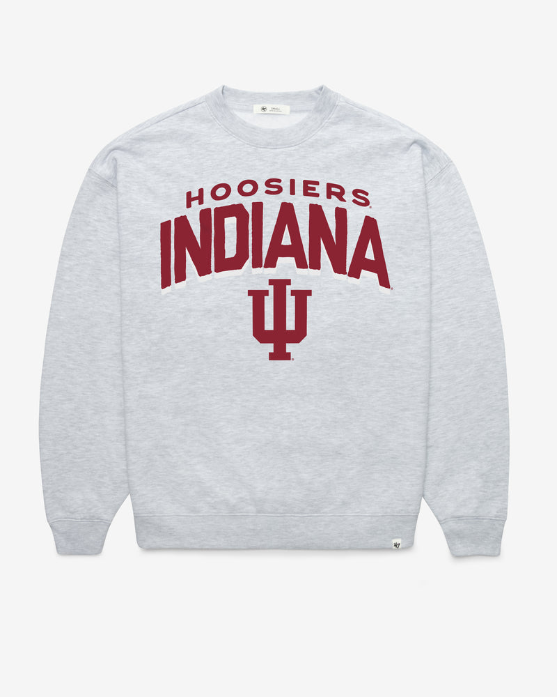 INDIANA HOOSIERS CAMPUS ARCH CLOUD '47 OVERSIZED CREW WOMENS