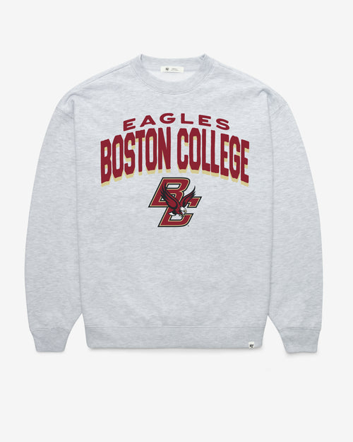 BOSTON COLLEGE EAGLES BC CAMPUS ARCH CLOUD '47 OVERSIZED CREW WOMENS