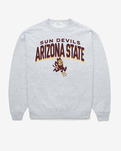 ARIZONA STATE SUN DEVILS ASU CAMPUS ARCH CLOUD '47 OVERSIZED CREW WOMENS