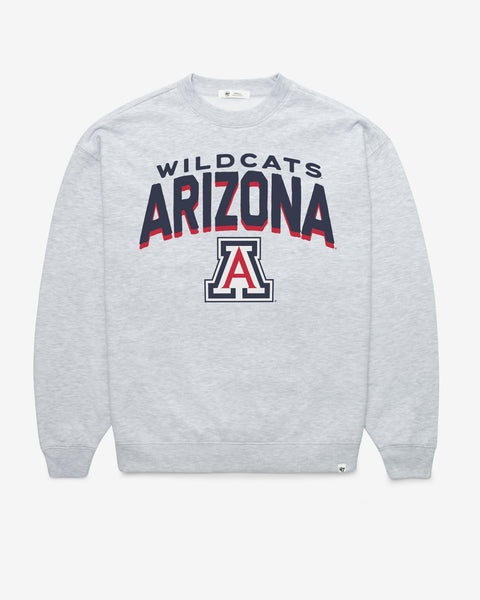 ARIZONA WILDCATS CAMPUS ARCH CLOUD '47 OVERSIZED CREW WOMENS