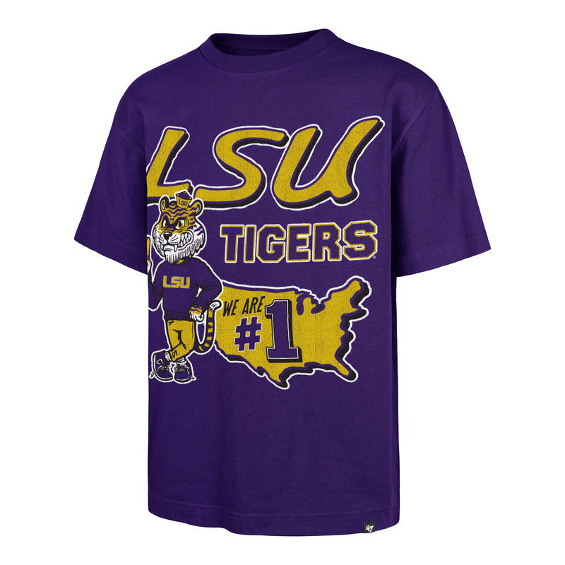 LOUISIANA STATE TIGERS LSU MASCOT MANIA '47 FOUNDATION TEE