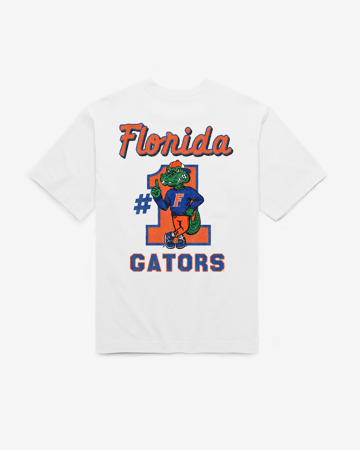 FLORIDA GATORS CAMPUS MASCOT BACKER '47 FOUNDATION TEE