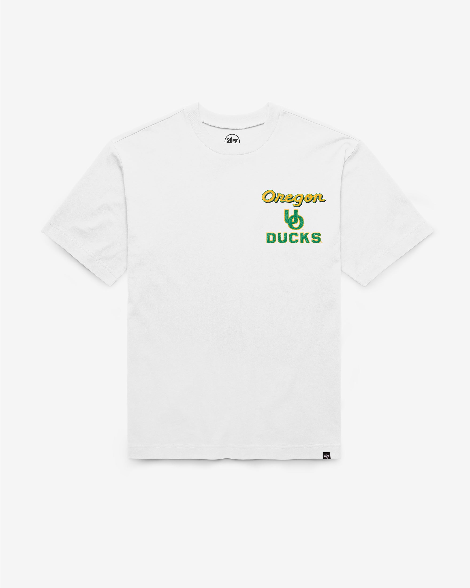 OREGON DUCKS VINTAGE CAMPUS MASCOT BACKER '47 FOUNDATION TEE