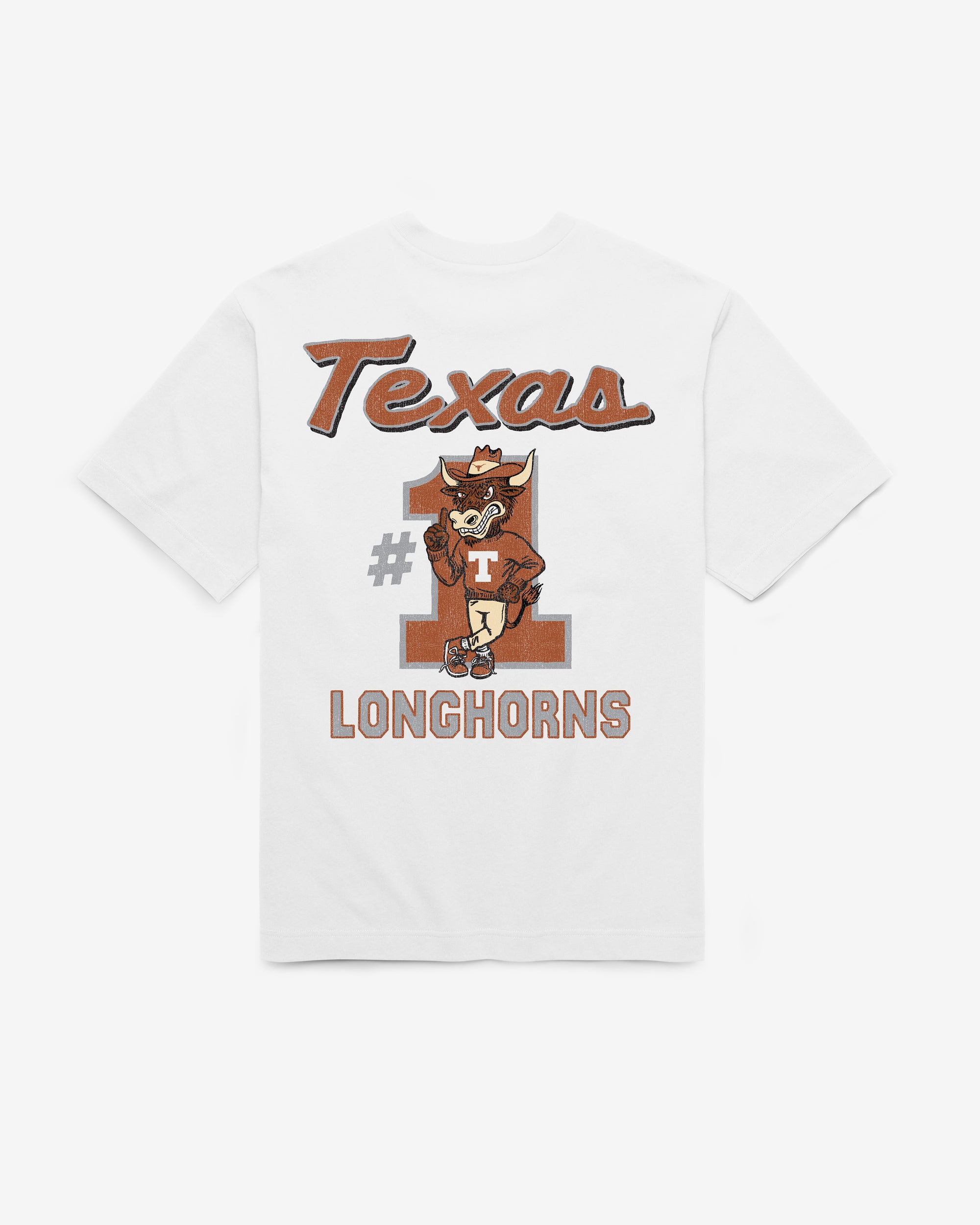 TEXAS LONGHORNS CAMPUS MASCOT BACKER '47 FOUNDATION TEE