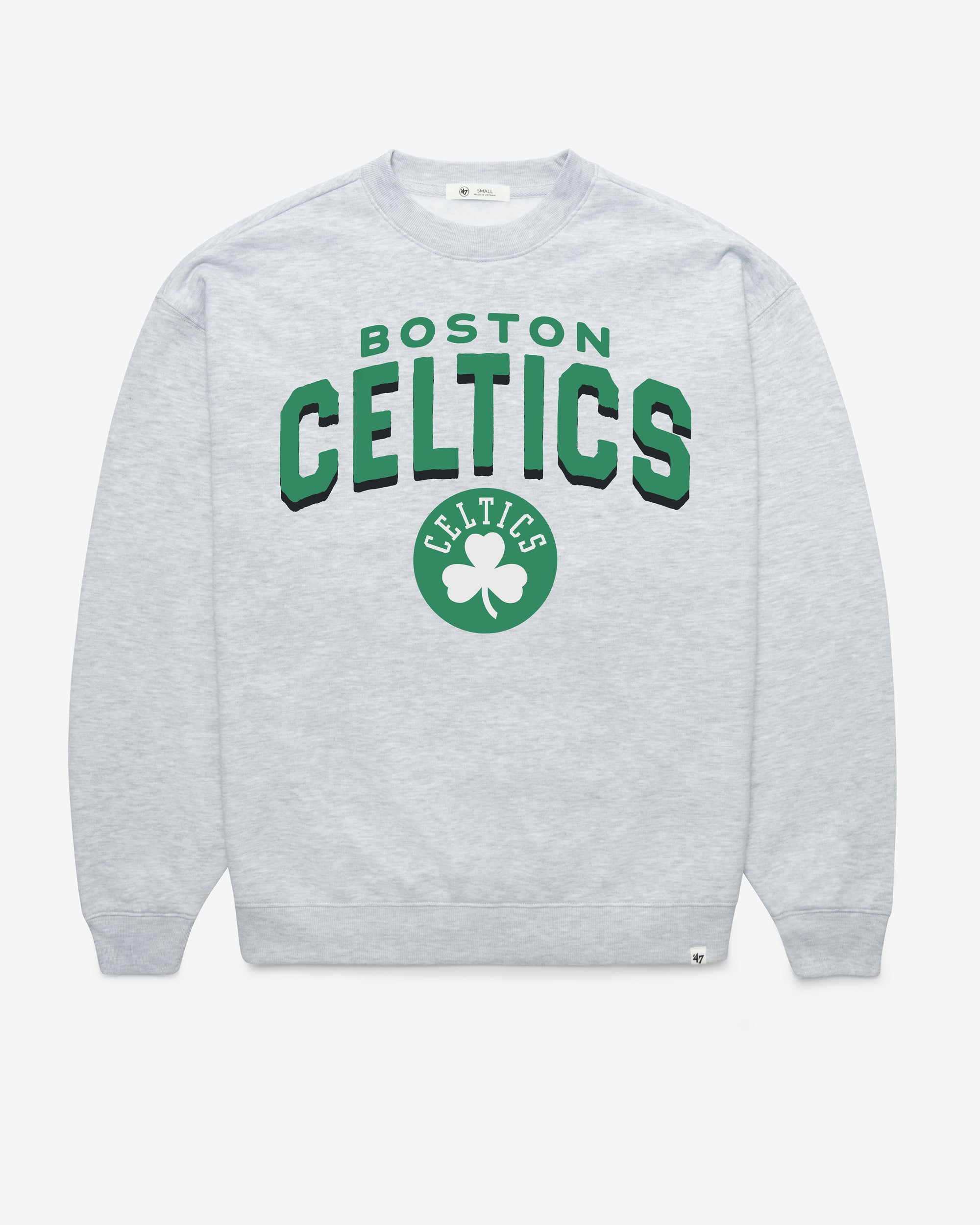 BOSTON CELTICS CAMPUS ARCH CLOUD '47 OVERSIZED CREW WOMENS