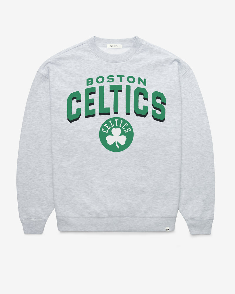 BOSTON CELTICS CAMPUS ARCH CLOUD '47 OVERSIZED CREW WOMENS