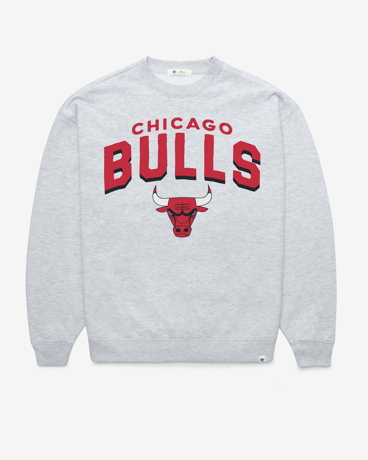 CHICAGO BULLS CAMPUS ARCH CLOUD '47 OVERSIZED CREW WOMENS