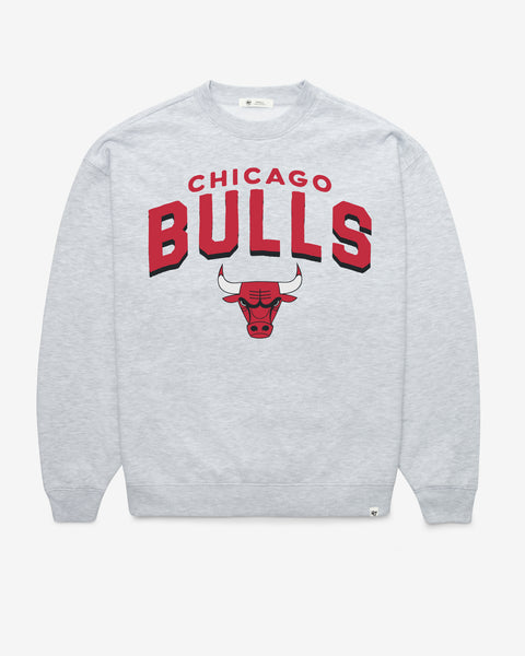 CHICAGO BULLS CAMPUS ARCH CLOUD '47 OVERSIZED CREW WOMENS