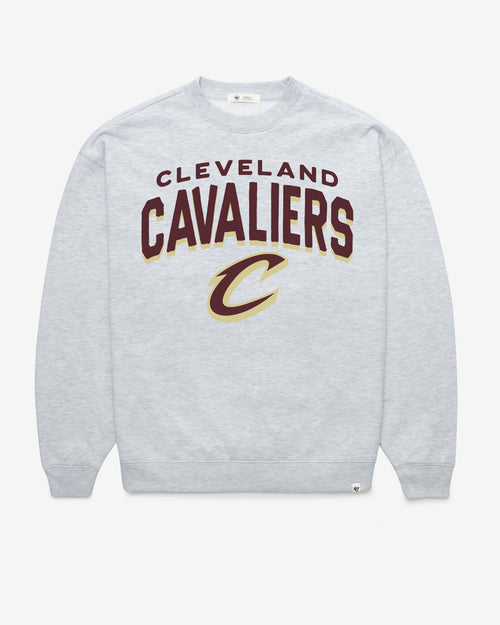 CLEVELAND CAVALIERS CAMPUS ARCH CLOUD '47 OVERSIZED CREW WOMENS