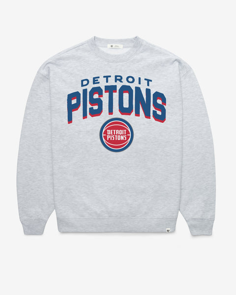 DETROIT PISTONS CAMPUS ARCH CLOUD '47 OVERSIZED CREW WOMENS