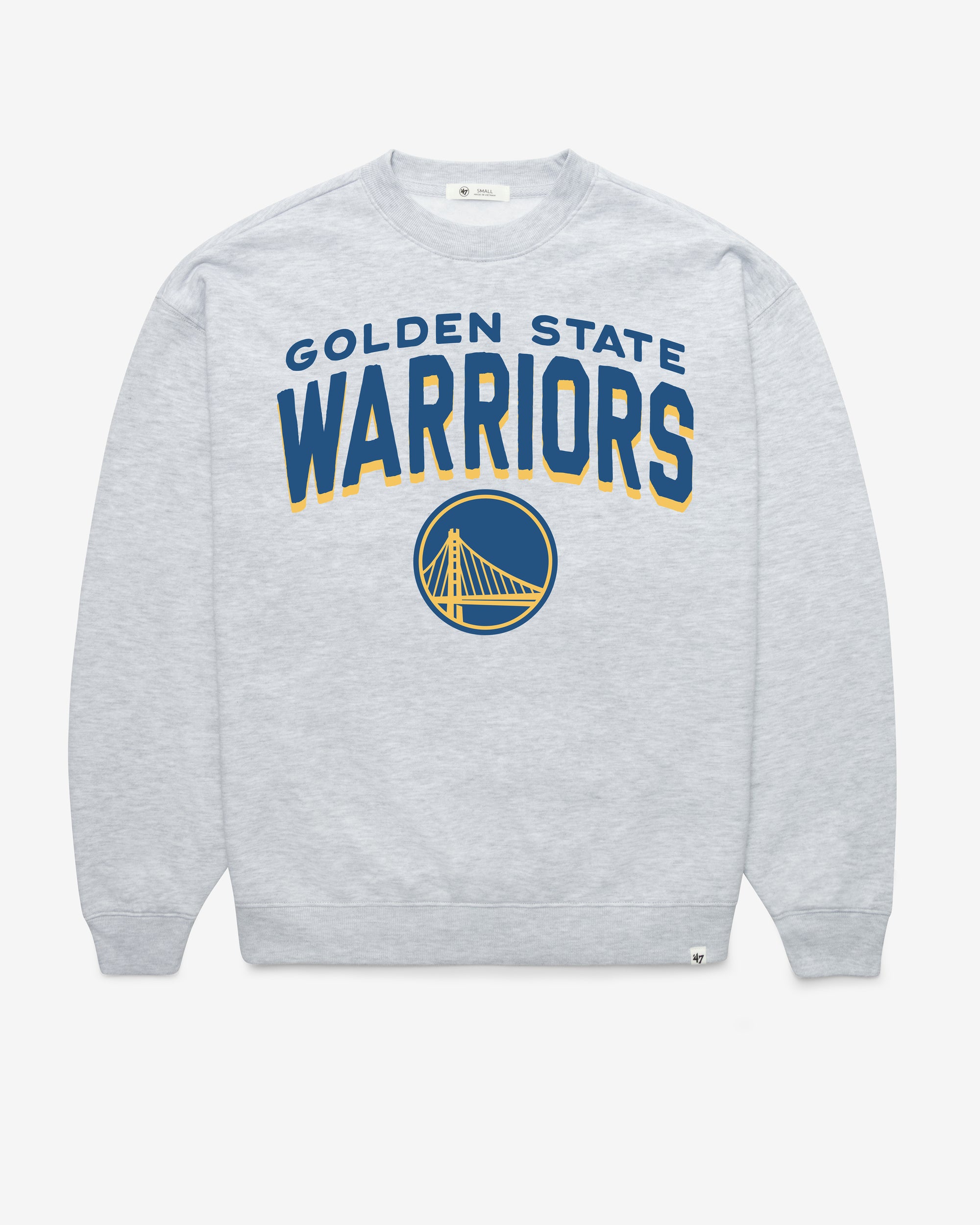 GOLDEN STATE WARRIORS CAMPUS ARCH CLOUD '47 OVERSIZED CREW WOMENS