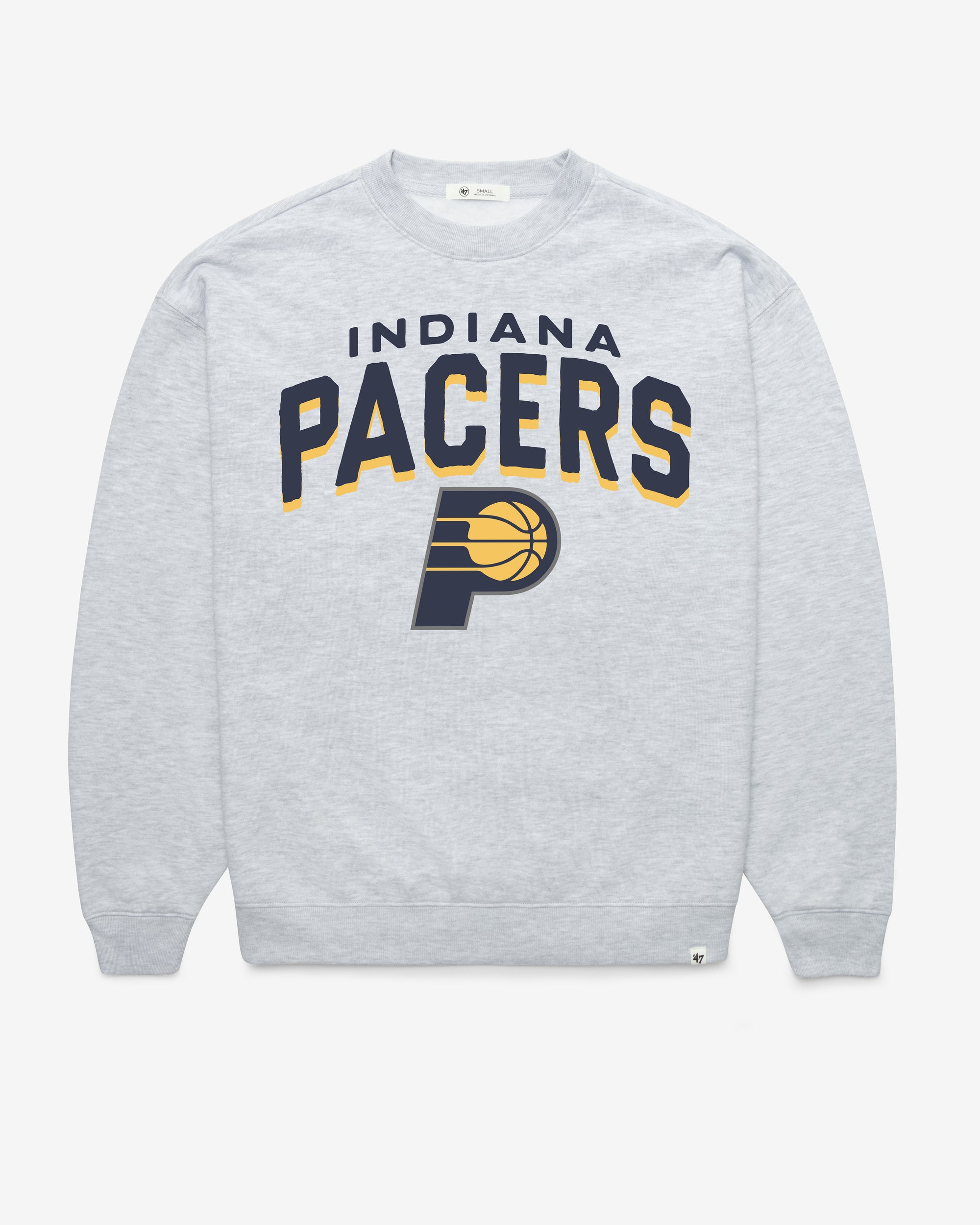 INDIANA PACERS CAMPUS ARCH CLOUD '47 OVERSIZED CREW WOMENS