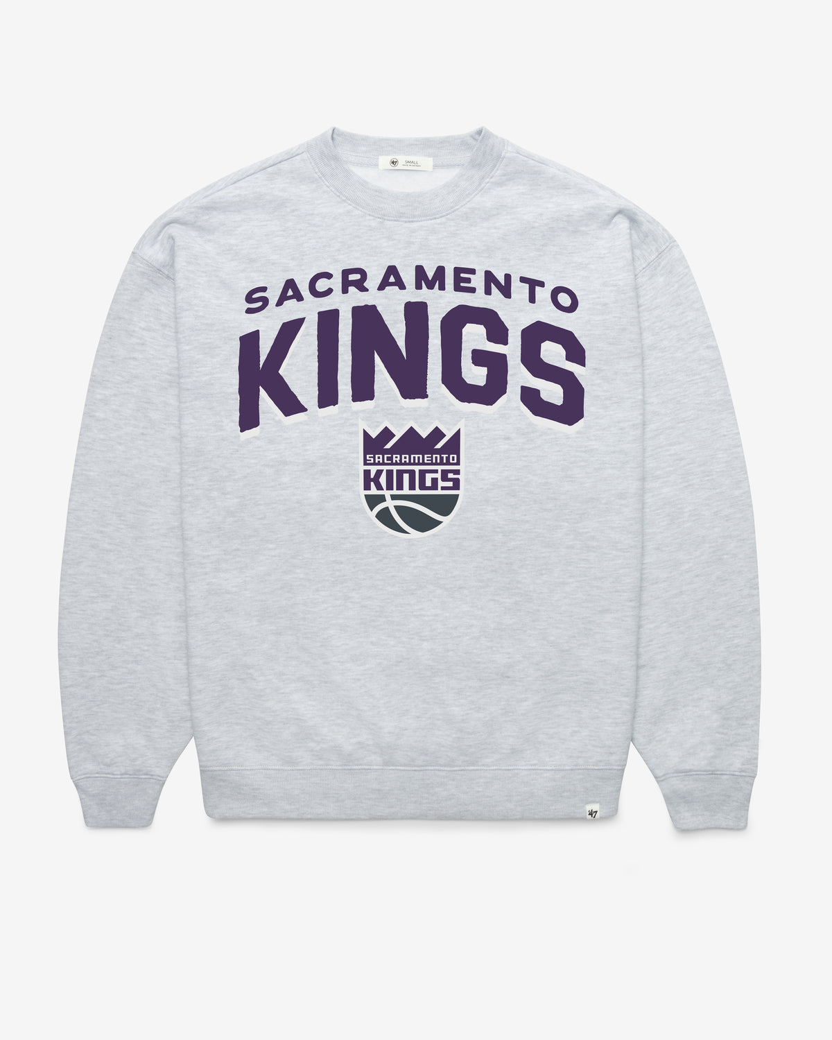 SACRAMENTO KINGS CAMPUS ARCH CLOUD '47 OVERSIZED CREW WOMENS