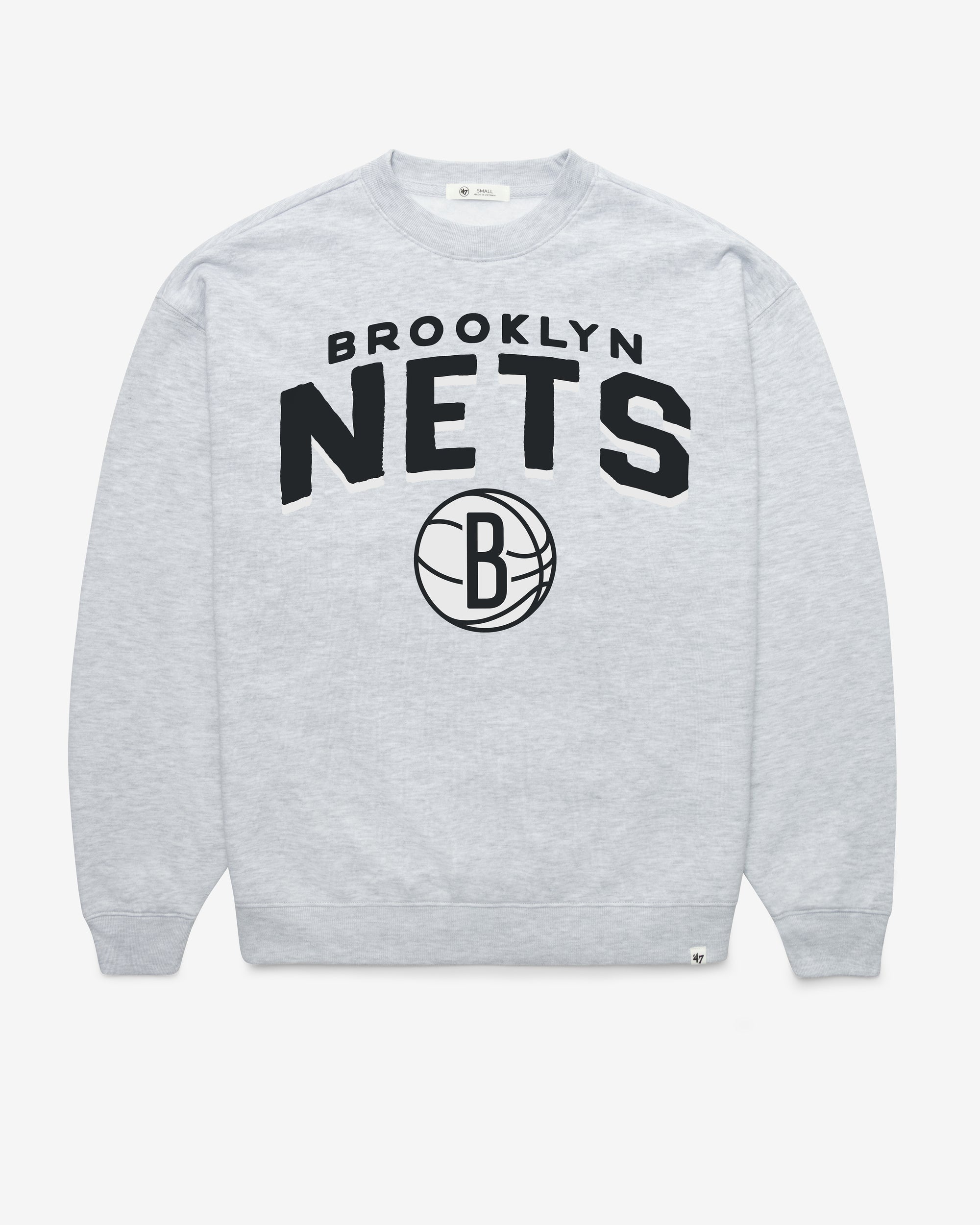 BROOKLYN NETS CAMPUS ARCH CLOUD '47 OVERSIZED CREW WOMENS