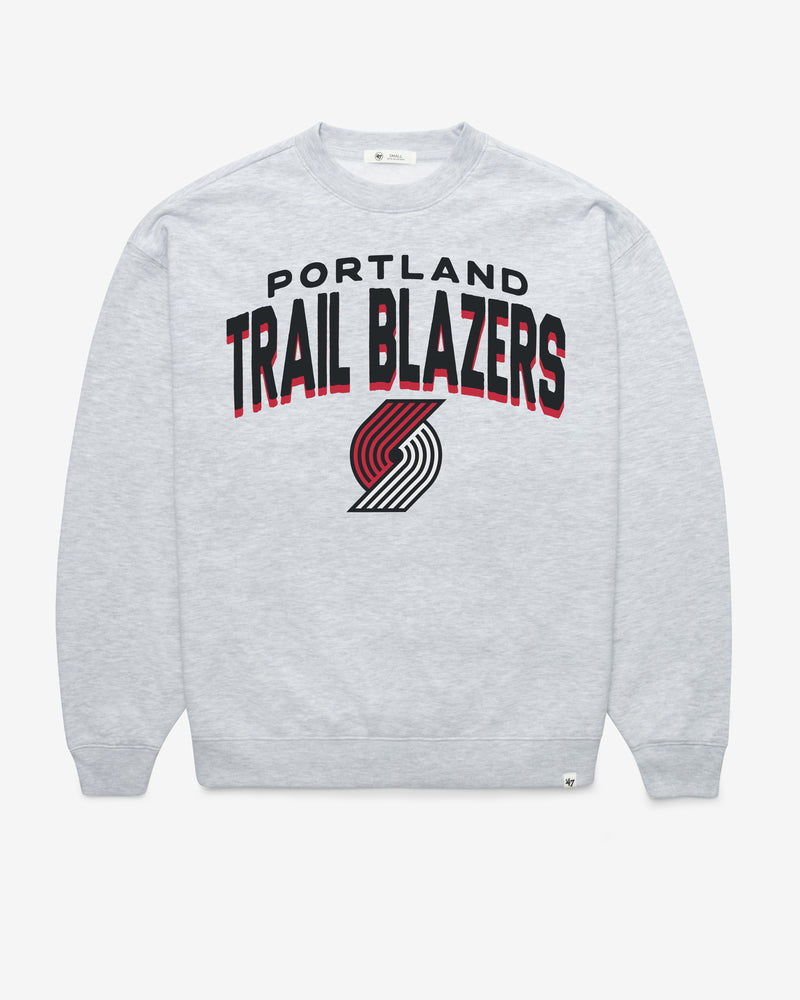 PORTLAND TRAILBLAZERS CAMPUS ARCH CLOUD '47 OVERSIZED CREW WOMENS