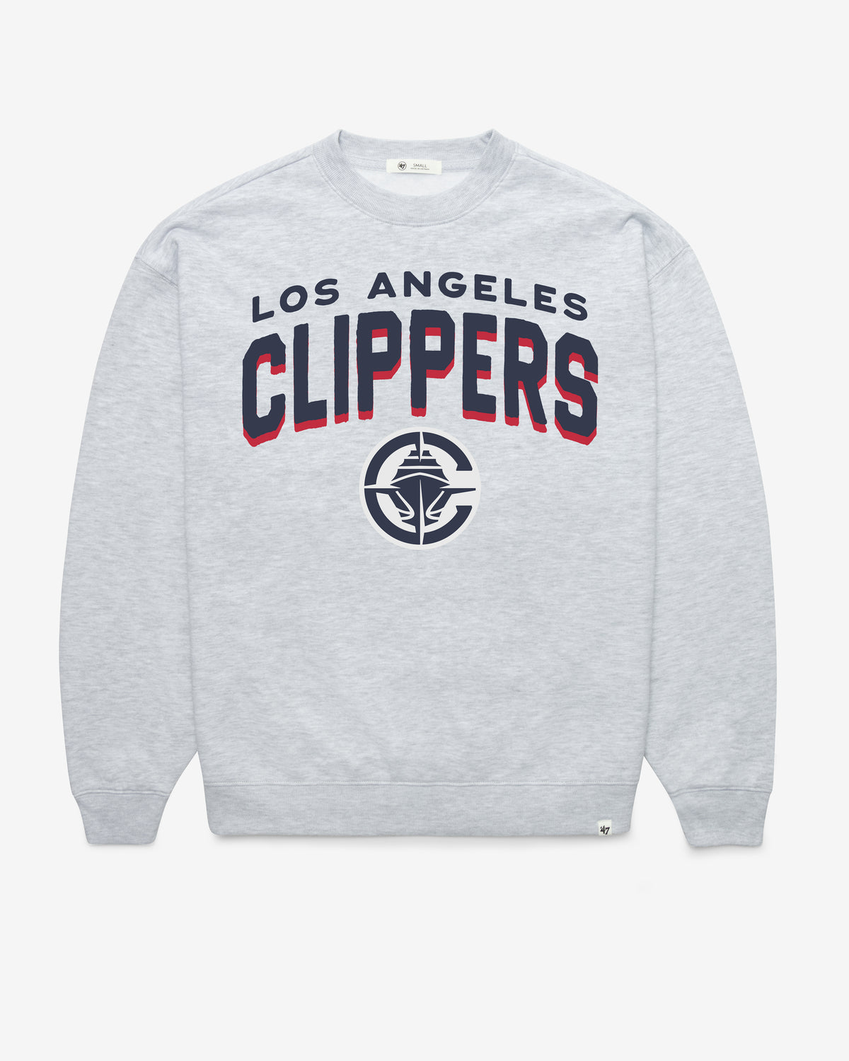 LOS ANGELES CLIPPERS CAMPUS ARCH CLOUD '47 OVERSIZED CREW WOMENS
